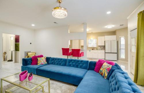 Barker Casa | Spacious Houston Home with Patio, Grill and Fireplace!