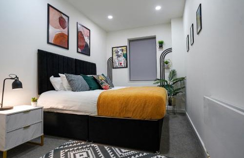 Stevenage Apartamento | Spacious Luxury Apartment in Stevenage, Sleeps 6, with Free Parking, and Free Wi-Fi