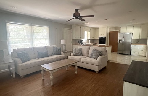 Muskogee Casa | Spacious ranch home in quiet neighborhood.