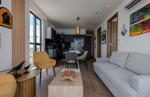 Cartagena District Apartamento | Espectacular Vista al Mar and Historic Center 2BR