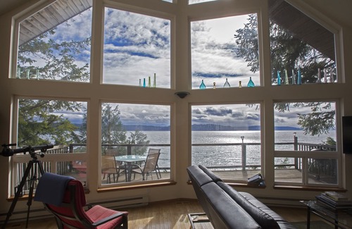 Brinnon Casa | Espectaculares vistas del Canal Hood / Parque Nacional Olympic / Brinnon Waterfront House