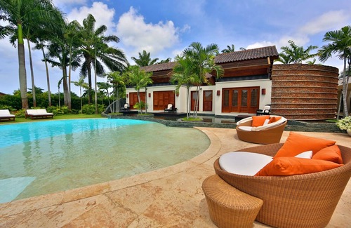 Casa de Campo Villa | Espectaculares vistas al mar y al campo de golf / Villa de lujo