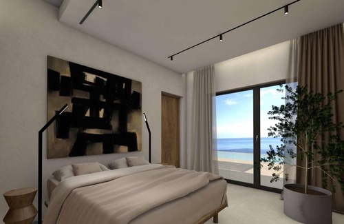 Agia Marina Villa | Spectacular sea view villa with infinity pool