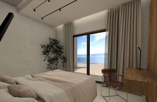 Agia Marina Villa | Spectacular sea view villa with infinity pool