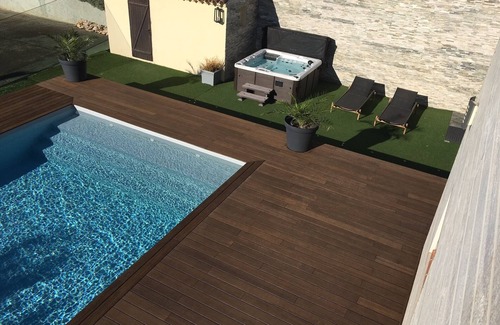 Rochefort-du-Gard Villa | espléndida villa de 250 M2 con piscina privada / sitio de tenis: www. Mas-jazmín. com