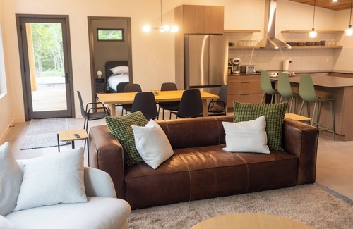 Copper Harbor Casa | Spruce House: Autumn Bliss at Spruce House: Stunning Views and Cozy Retreats
