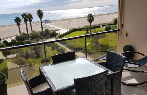 La Cote Radieuse Apartamento | Apartamento de pie, vistas al mar y a la montaña, piscina y garaje