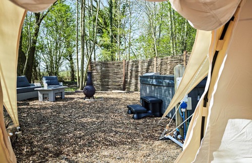 Aldborough Alquiler De RV | Tienda de campaña-Panorámico-Communal washrooms-Vista al campo-Stargazer