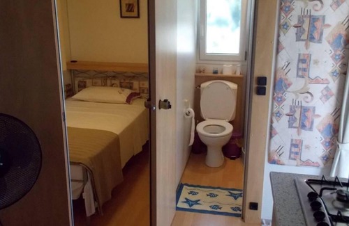 Lakkopetra Casa | Caravana fija junto al mar, jardín, barbacoa | Acaya, Peloponeso