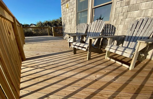 Frisco Cabaña | ¡Quédate en Sound Rider y ve en kayak por la puerta de atrás!