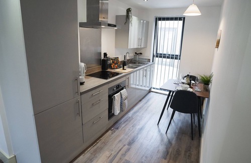 Salford Apartamento | Staycay - Modern 1-bed Apartment in Manchester City Centre