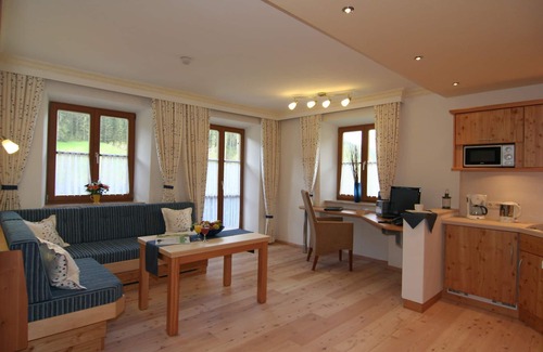 Ramsau Apartamento | Steinberg - 2-zimmer-ferienwohnung, 2 Personen, Südbalkon, 40 qm, Safe, Küchenecke