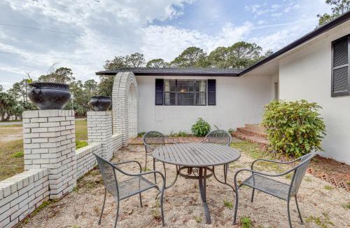 Carrabelle Casa | Steps to Beach Carrabelle Family Home with Patio!