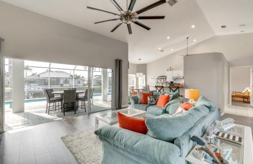 Burnt Store Isles Casa | Steps to Canal Punta Gorda Home with Private Pool