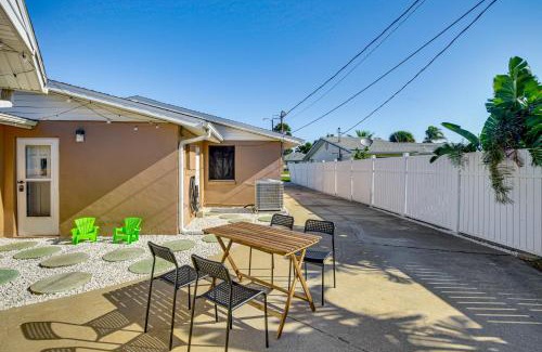 Ormond-by-the-Sea Casa | Steps to Sand! Ormond Beach Escape with Patio and BBQ