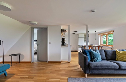 Pellworm Apartamento | Apartamento 'Stille Des Nordens' con terraza compartida, jardín compartido y Wi-Fi