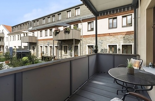 Leipzig Apartamento | Stilvoll und Elegant: Gutshof All-inklusive Balkon Parken Reinigung