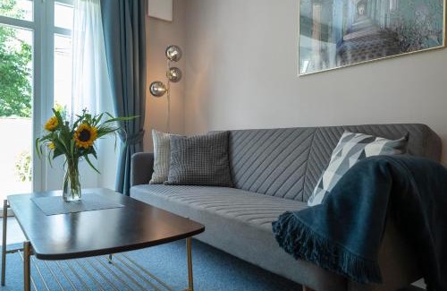 Bad Kreuznach Apartamento | Stilvolles Garten-Appartment im Kurgebiet