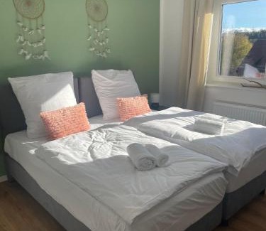 Blaustein Apartamento | Stilvolles Haus für Gruppen,Familien, Nahe Ulm, Legoland, Münster, 3 SZ bis 6P