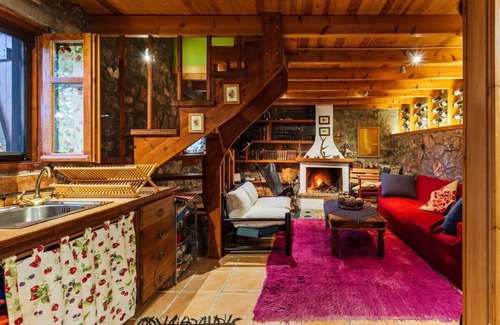 Artemisia Chalet De Esquí | Stone Forest Escape - Cozy Cinema & Starry Sky