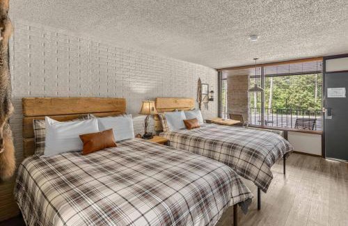 Eureka Springs Apartamento | Stonegate Lodge 2 Queen Beds Fast WiFi 50in TV Salt Water Pool Room # 305