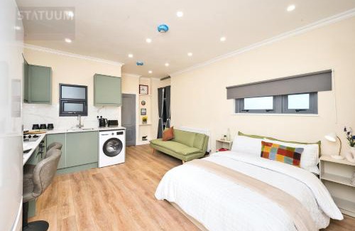 Stratford and New Town Apartamento | Stratford, London E15 - modern Studio for 3