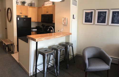 Stratton Mountain Apartamento | Estudio Stratton Long Trail ubicado junto al pueblo y los ascensores