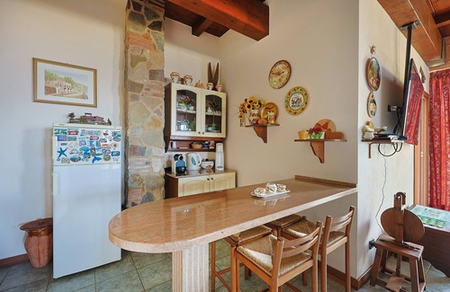 Patti Apartamento | Habitación 'Stromboli' con terraza compartida, jardín común y aire acondicionado
