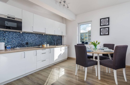 West Pomeranian Voivodeship Apartamento | Strzelecka 1 | Apartment for 4 | Balcony | Parking