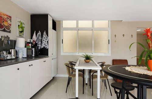 Vegueta Apartamento | Apartamento estudio "Estudio Massimo 7D" con terraza compartida y Wi-Fi