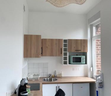 Valenciennes Apartamento | Studio équipé à Valenciennes centre