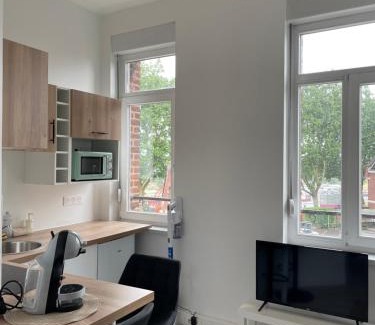 Valenciennes Apartamento | Studio équipé à Valenciennes centre