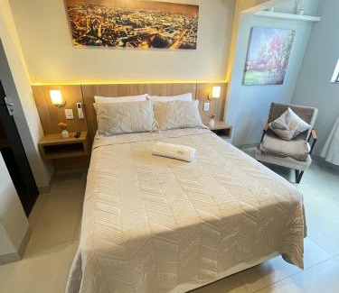 Jardim Palmeiras Apartamento | Studio 202 - Aconchego em Moc - Ar cond e WiFi