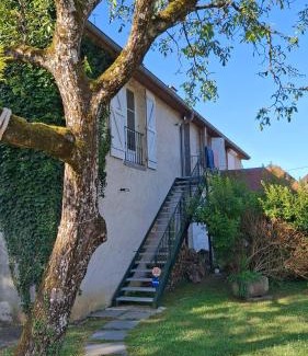 L'Etoile Apartamento | Studio 3 lits dans belle maison ancienne et jardin fermé