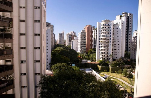 Vila Nova Conceicao Apartamento | Studio 31 m2 com Terraço Parque Ibirapuera Itaim Bibi