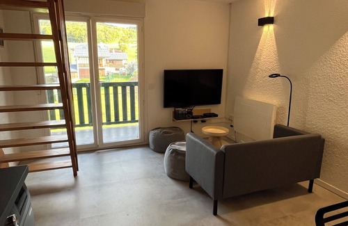 Hotonnes Apartamento | Studio 35m2 with mezzanine, Plans d'Hotonnes, Haut Valromey