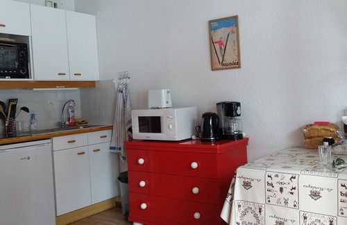 Valloire Apartamento | STUDIO 4 pers. South-facing with balcony 06 29 18 10 97
