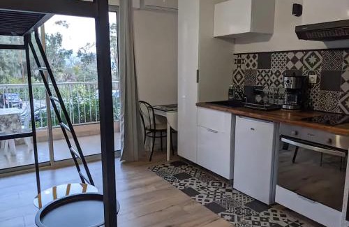 Ajaccio Apartamento | Studio 4 pers terrasse vue mer