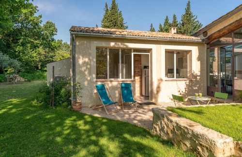 Sarrians Apartamento | Apartamento estudio "À La Campagne" con piscina privada y Wi-Fi