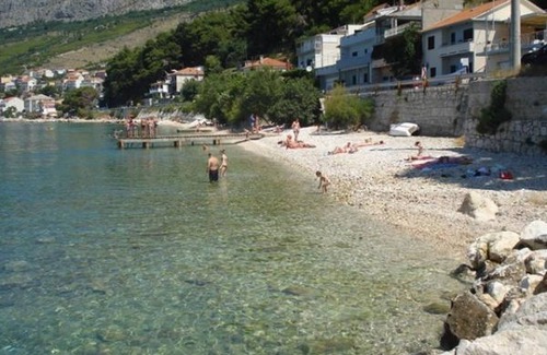 Dugi Rat Apartamento | Apartamento Estudio en Dugi Rat con Seaview, Terraza, Acondicionador, WIFI (5113-1)