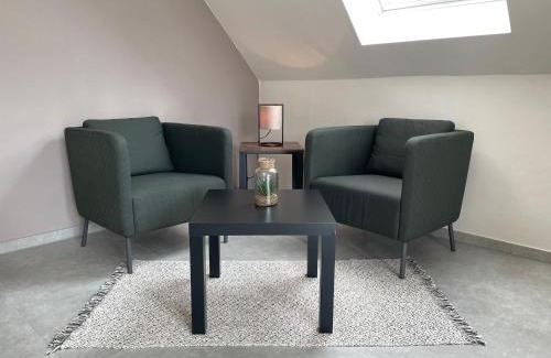Reken Apartamento | Studio - Apartment Steinmetz mit Balkon