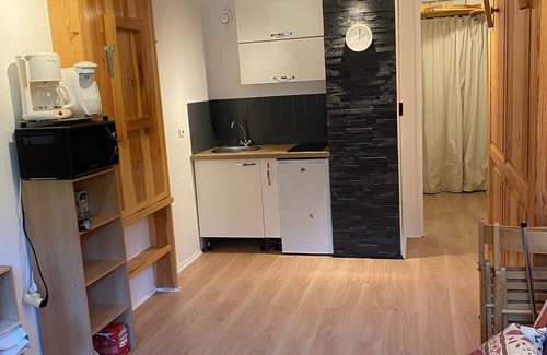 Prapoutel Apartamento | Estudio al pie de las pistas, Ver en las pistas