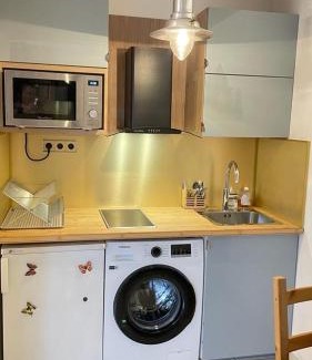 Bleuets - Bordieres - Pinsons Apartamento | Studio avec extérieur