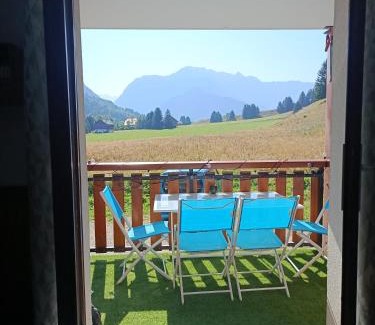 La Morte Apartamento | Studio avec vue sur les montagnes à 2 minutes d'un lac