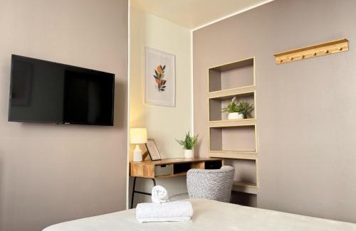 Meaux Apartamento | Studio B2 - Centre-Ville Meaux - Proche Disneyland