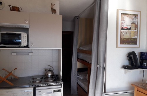Font-Romeu-Odeillo-Via Apartamento | Studio Cabine Font Romeu Avec vue sur Montagne 5 Minutes Centre Ville