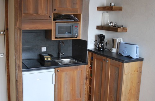 Val Claret Apartamento | Estudio + cabina 4p en las pistas en Tignes Val Claret