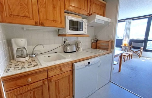 Piau Engaly Apartamento | Estudio cabina 6 personas con balcón y cocina equipada en Piau-Engaly