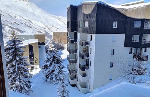 Reberty Apartamento | Studio Cabine 4 Pers, Ski aux Pieds, Balcon, Les Menuires - FR-1-178-338