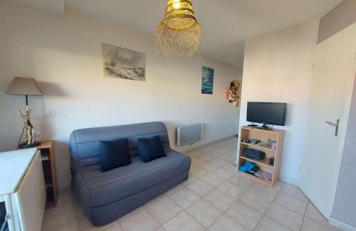 Marseillan Plage Apartamento | Studio cabine charmant avec accès piscine et parking - FR-1-326-774